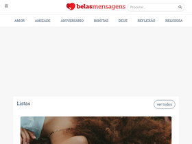 'belasmensagens.com.br' screenshot
