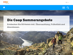 'coopzeitung.ch' screenshot