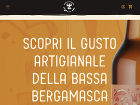 birrificiosguaraunda.it homepage screenshot