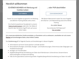 'schoener-wohnen.de' screenshot