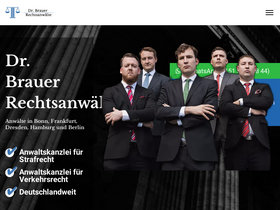 'die-anwalts-kanzlei.de' screenshot