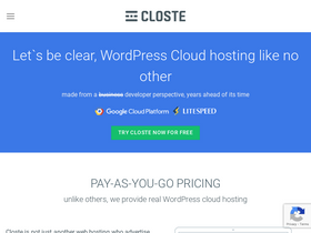 'closte.com' screenshot