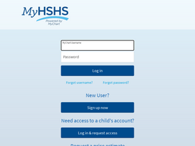 'myhshs.org' screenshot