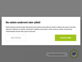 'mastersport.cz' screenshot