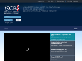 'iscb.org' screenshot