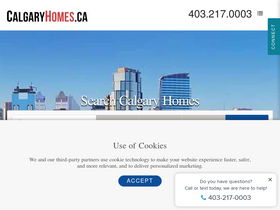 'calgaryhomes.ca' screenshot