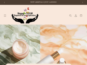 happy-derm.com homepage screenshot