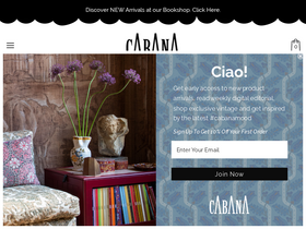 'cabanamagazine.com' screenshot