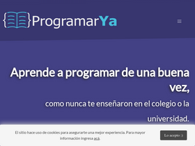 'programarya.com' screenshot