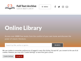 'fulltextarchive.com' screenshot