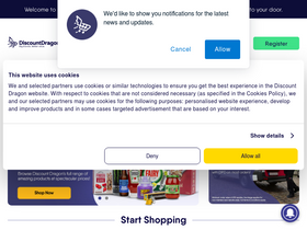 'discountdragon.co.uk' screenshot
