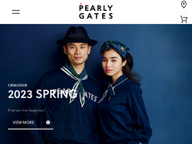 'pearlygates.net' screenshot