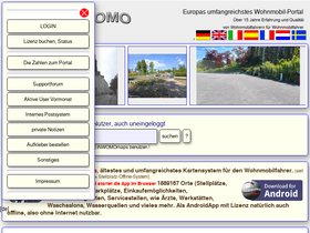 'meinwomo.net' screenshot