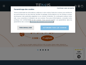 'tennisachat.com' screenshot