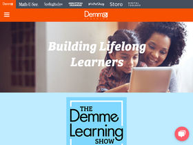 'demmelearning.com' screenshot