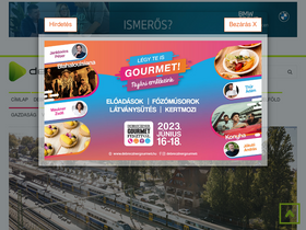 'dehir.hu' screenshot