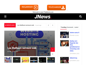 'plus-de-streaming.com' screenshot