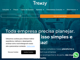 'treasy.com.br' screenshot