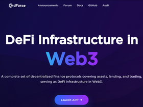 'dforce.network' screenshot