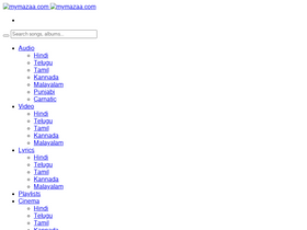 'mymazaa.com' screenshot