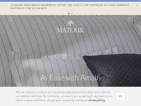 'matouk.com' screenshot