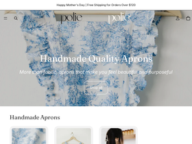 poliekitchen.com homepage screenshot