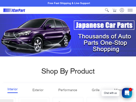 'jcarpart.com' screenshot