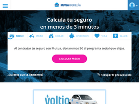 'mutua.es' screenshot