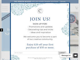 'calicocorners.com' screenshot