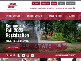 'hsu.edu' screenshot