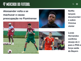'mercadodofutebol.com' screenshot
