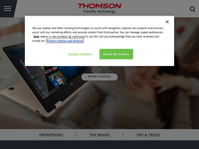 'mythomson.com' screenshot