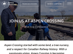 'aspencrossing.com' screenshot