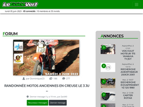 'leguidevert.com' screenshot