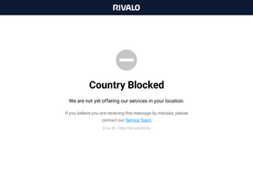 'rivalo.com' screenshot