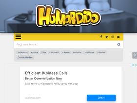 'humordido.net' screenshot