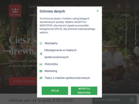 'tikkurila.pl' screenshot