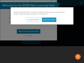 'sciex.com' screenshot