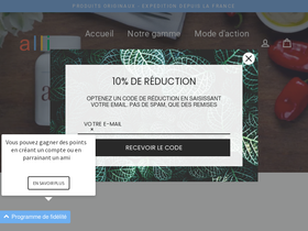 Perte de poids homepage screenshot