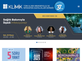 'klimik.org.tr' screenshot
