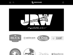 'houseofblades.com' screenshot