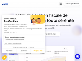 'waltio.co' screenshot