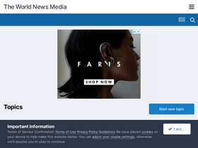 'theworldnewsmedia.org' screenshot