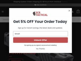 '3crtactical.com' screenshot