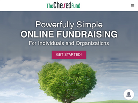 'thechesedfund.com' screenshot