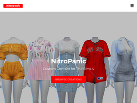 'nitropanic.net' screenshot