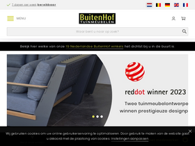 'buitenhof-tuinmeubelen.nl' screenshot