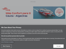 'ceutaldia.com' screenshot