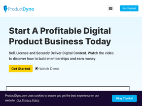 'productdyno.com' screenshot