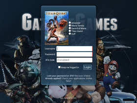 'gazellegames.net' screenshot